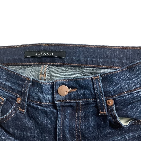 J Brand Jeans League Skinny Leg Dark Wash Size 26 - Picture 6 of 9